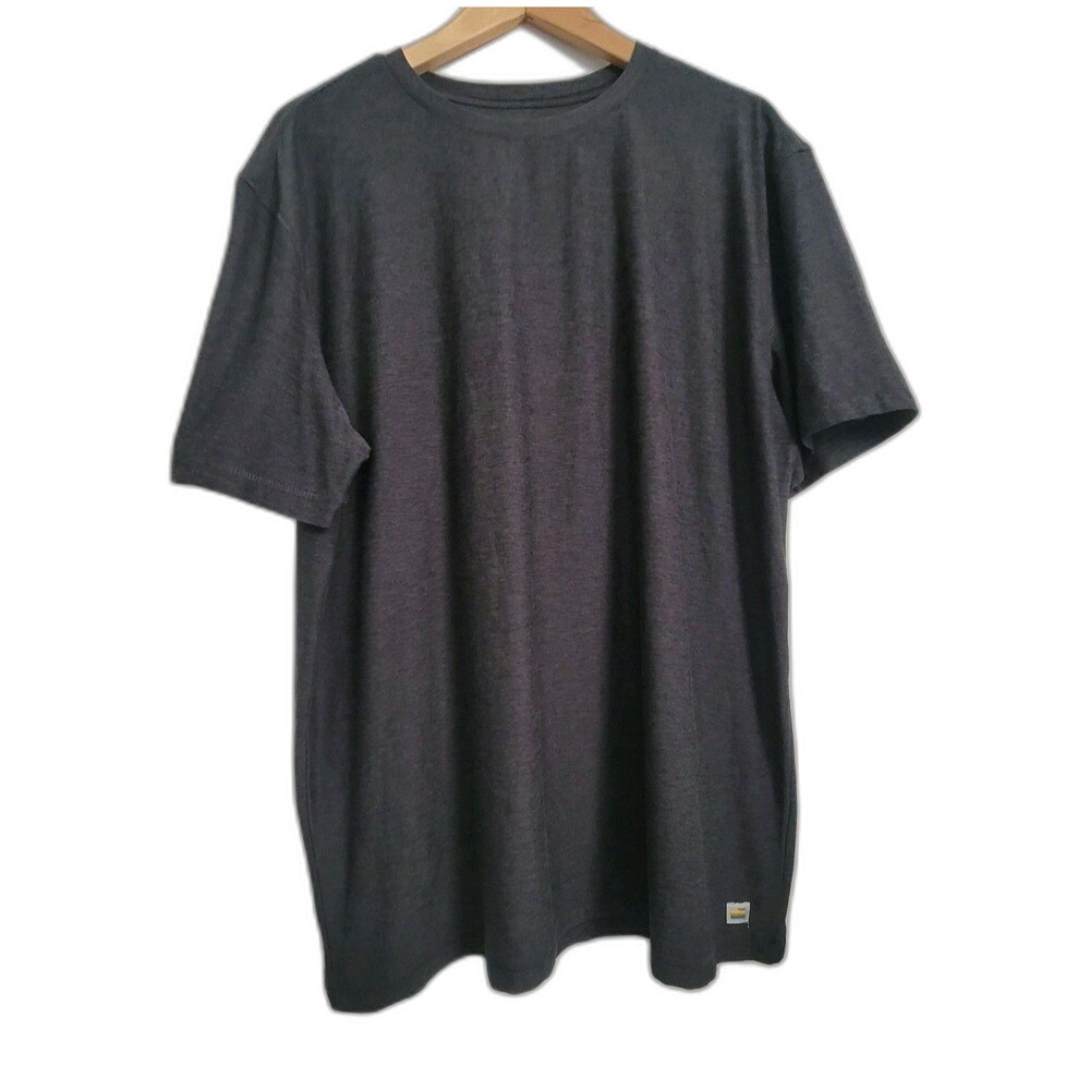 Vuori Tradewind Performance Tee 2.0 Mens XL Charcoal Black Heather